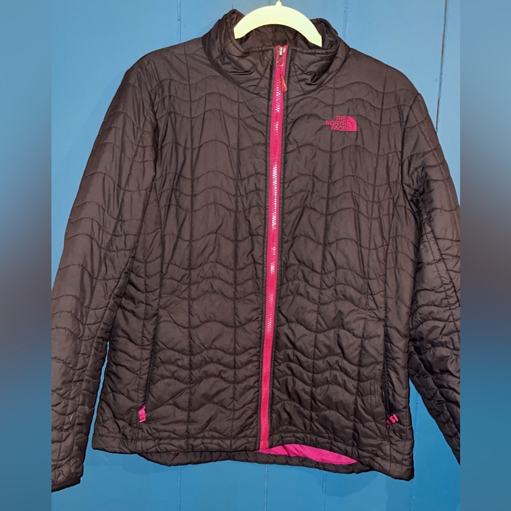 North Face Jacket Black Thermoball